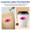 image:imageAvery Printable Oval Scalloped Labels Sure Feed Technology 118 x 214 Neon Magenta Labels PrinttoTheEdge LaserInkjet Printable 420 Total Great for Candles and Jars210 labels