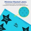 image:imageAvery Printable Star Labels Sure Feed Technology 214 x 238 Bright Blue Labels PrinttoTheEdge LaserInkjet 120 Total Great for Reward Stickers and Mailing Seals240 labels