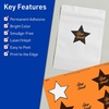 image:imageAvery Printable Star Labels Sure Feed Technology 214 x 238 Bright Orange Labels PrinttoTheEdge LaserInkjet 120 Total Great for Reward Stickers and Mailing Seals480 labels