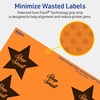 image:imageAvery Printable Star Labels Sure Feed Technology 214 x 238 Bright Orange Labels PrinttoTheEdge LaserInkjet 120 Total Great for Reward Stickers and Mailing Seals480 labels
