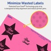 image:imageAvery Printable Star Labels Sure Feed Technology 214 x 238 Bright Pink Labels PrinttoTheEdge LaserInkjet 240 Total Great for Reward Stickers and Mailing Seals960 labels