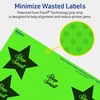 image:imageAvery Printable Star Labels Sure Feed Technology 214 x 238 Neon Green Labels PrinttotheEdge LaserInkjet 120 Total Great for Reward Stickers and Mailing Seals240 labels