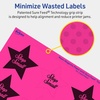 image:imageAvery Printable Star Labels Sure Feed Technology 214 x 238 Neon Magenta Labels PrinttoTheEdge LaserInkjet 120 Total Great for Reward Stickers and Mailing Seals480 labels
