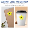 image:imageAvery Printable Star Labels Sure Feed Technology 214 x 238 Neon Yellow Labels PrinttotheEdge LaserInkjet 120 Total Great for Reward Stickers and Mailing Seals240 labels