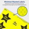 image:imageAvery Printable Star Labels Sure Feed Technology 214 x 238 Neon Yellow Labels PrinttotheEdge LaserInkjet 120 Total Great for Reward Stickers and Mailing Seals120 labels