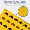 image:imageAvery Printable Starburst Labels Sure Feed Technology 1 Bright Yellow Labels PrinttotheEdge LaserInkjet 480 Total Great for Mailing Seals and Planner Stickers480 labels