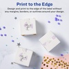 image:imageAvery Glossy Clear Lollipop Labels Sure Feed Technology 1 x 4 80 Glossy Clear Labels PrinttoTheEdge LaserInkjet Printable200 labels