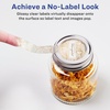 image:imageAvery Glossy Clear Lollipop Labels Sure Feed Technology 1 x 4 80 Glossy Clear Labels PrinttoTheEdge LaserInkjet Printable80 labels