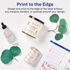 image:imageAvery Glossy Clear Square Labels Sure Feed Technology 15 x 15 200 Glossy Clear Labels PrinttoTheEdge LaserInkjet Printable200 labels
