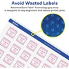 image:imageAvery Glossy Clear Square Labels Sure Feed Technology 15 x 15 200 Glossy Clear Labels PrinttoTheEdge LaserInkjet Printable200 labels