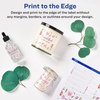 image:imageAvery Glossy Clear Square Labels Sure Feed Technology 3 x 3 30 Glossy Clear Labels PrintToTheEdge LaserInkjet Printable150 labels