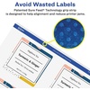 image:imageAvery Glossy Clear Square Labels Sure Feed Technology 3 x 3 30 Glossy Clear Labels PrintToTheEdge LaserInkjet Printable150 labels