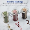 image:imageAvery Glossy White Lollipop Labels Sure Feed Technology 1 x 4 80 Glossy White Labels PrinttoTheEdge Permanent Adhesive LaserInkjet Printable400 labels