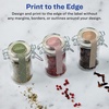 image:imageAvery Glossy White Lollipop Labels Sure Feed Technology 1 x 4 80 Glossy White Labels PrinttoTheEdge Permanent Adhesive LaserInkjet Printable800 labels