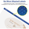 image:imageAvery Glossy White Oval Labels Sure Feed Technology 425 x 25 60 Glossy White Labels Permanent Adhesive LaserInkjet Printable60 labels