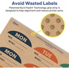 image:imageAvery Kraft Brown Oval Labels Sure Feed Technology 1 x 2 360 Kraft Brown Labels PrinttoTheEdge LaserInkjet Printable360 labels