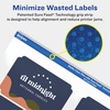 image:imageAvery Matte Clear Rectangle Scalloped Labels Sure Feed Technology 2 x 3 200 Matte Clear Labels PrinttoTheEdge LaserInkjet Printable80 labels