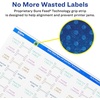 image:imageAvery Matte White Barbell Labels Sure Feed Technology 05 x 25 1125 White Labels Permanent Adhesive LaserInkjet Printable11 250 labels