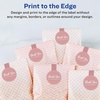 image:imageAvery Matte White Lollipop Labels Sure Feed Technology 15 x 4 200 White Labels PrinttoTheEdge Permanent Adhesive LaserInkjet Printable200 labels