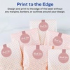 image:imageAvery Matte White Lollipop Labels Sure Feed Technology 15 x 4 200 White Labels PrinttoTheEdge Permanent Adhesive LaserInkjet Printable400 labels