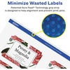 image:imageAvery Matte White Removable Rectangle Scalloped Labels Sure Feed Technology PrinttoTheEdge 2 x 3 120 Removable Labels LaserInkjet Printable800 labels