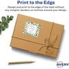 image:imageAvery Matte White Square Labels Sure Feed Technology 2 x 2 300 Matte White Printable Labels300 Labels