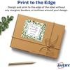 image:imageAvery Matte White Square Labels Sure Feed Technology 275 x 275 150 Matte White Printable Labels150 Labels