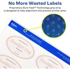 image:imageAvery Printable Blank Oval Labels 118 x 214 Textured Matte White 210 Customizable Labels 8216118 x 214