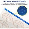 image:imageAvery Printable Blank Oval Labels 15 x 25 Glossy Crystal Clear 180 Customizable Labels 22854Glossy Clear