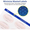 image:imageAvery Printable Blank Oval Labels 15 x 25 Matte White 450 Customizable Labels 2256415 x 25