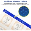 image:imageAvery Printable Blank Square Labels 2 x 2 Glossy Crystal Clear 120 Customizable Labels 22853Labels