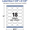 image:imageAvery Printable Durable White Oval Labels Sure Feed Technology 15 x 25 Waterproof Labels Laser amp PigmentBased Inkjet Compatible 180 Total Great for Product Branding Marketing and More180 labels