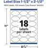 image:imageAvery Printable Durable White Oval Labels Sure Feed Technology 15 x 25 Waterproof Labels Laser amp PigmentBased Inkjet Compatible 180 Total Great for Product Branding Marketing and More1 800 labels