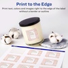image:imageAvery Printable Durable White Square Labels Sure Feed Technology 2 x 2 PrinttotheEdge Waterproof Labels Laser amp PigmentBased Inkjet Compatible 120 Total120 labels
