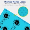 image:imageAvery Printable Lollipop Labels Sure Feed Technology 112 x 4 Bright Blue Labels PrinttoTheEdge LaserInkjet Printable 160 Total Great for Jars and Baking Seal Stickers640 labels