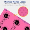 image:imageAvery Printable Lollipop Labels Sure Feed Technology 112 x 4 Bright Pink Labels PrinttoTheEdge LaserInkjet Printable 80 Total Great for Jars and Baking Seal Stickers640 labels