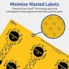 image:imageAvery Printable Lollipop Labels Sure Feed Technology 112 x 4 Bright Yellow Labels PrinttoTheEdge LaserInkjet Printable 160 Total Great for Jars and Baking Seal Stickers320 labels
