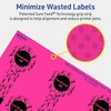 image:imageAvery Printable Lollipop Labels Sure Feed Technology 112 x 4 Neon Magenta Labels PrinttoTheEdge LaserInkjet Printable 160 Total Great for Jars and Baking Seal Stickers80 labels
