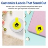 image:imageAvery Printable Lollipop Labels Sure Feed Technology 112 x 4 Neon Yellow Labels PrinttoTheEdge LaserInkjet Printable 160 Total Great for Jars and Baking Seal Stickers160 labels
