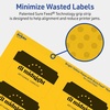 image:imageAvery Printable Rectangle Scalloped Labels Sure Feed Technology 2 x 3 Bright Yellow Labels PrinttoTheEdge LaserInkjet Printable 80 Total Great for Mailing and Candles160 labels