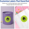 image:imageAvery Printable Round Scalloped Labels Sure Feed Technology 212 Diameter Bright Green Labels PrinttoTheEdge LaserInkjet Printable 90 Total Great for Mailing Seals and Candles360 labels