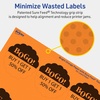 image:imageAvery Printable Round Scalloped Labels Sure Feed Technology 212 Diameter Bright Orange Labels PrinttoTheEdge LaserInkjet Printable 90 Total Great for Mailing Seals and Candles180 labels