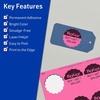 image:imageAvery Printable Round Scalloped Labels Sure Feed Technology 212 Diameter Bright Pink Labels PrinttoTheEdge LaserInkjet Printable 90 Total Great for Mailing Seals and Candles180 labels