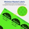 image:imageAvery Printable Round Scalloped Labels Sure Feed Technology 212 Diameter Neon Green Labels PrinttoTheEdge LaserInkjet Printable 90 Total Great for Mailing Seals and Candles180 labels