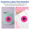 image:imageAvery Printable Round Scalloped Labels Sure Feed Technology 212 Diameter Neon Magenta Labels PrinttoTheEdge LaserInkjet Printable 180 Total Great for Mailing Seals and Candles360 labels