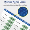 image:imageAvery TrueBlock Matte White Barbell Labels Sure Feed Technology 05 x 25 450 Matte White Labels LaserInkjet Printable Great for Jewelry and Product Merchandising1 125 labels