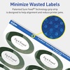 image:imageAvery TrueBlock Matte White Oval Labels Sure Feed Technology 118 x 214 210 Matte White Labels PrinttoTheEdge LaserInkjet Printable Great for Packaging and Product Merchandising1 050 labels