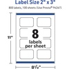 image:imageAvery TrueBlock Matte White Rectangle Scalloped Labels Sure Feed Technology 2 x 3 80 Matte White Labels PrinttoTheEdge LaserInkjet Printable Great for Packaging and Product Merchandising800 labels