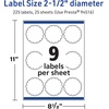 image:imageAvery TrueBlock Matte White Round Scalloped Labels Sure Feed Technology 25 Diameter 90 Matte White Labels PrintToTheEdge LaserInkjet Printable Great for Packaging and Product Merchandising225 labels