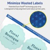 image:imageAvery TrueBlock Matte White Round Scalloped Labels Sure Feed Technology 25 Diameter 90 Matte White Labels PrintToTheEdge LaserInkjet Printable Great for Packaging and Product Merchandising90 labels
